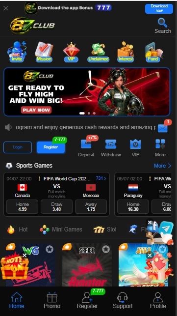 87Club Game Login
