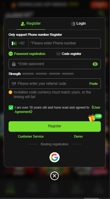 GO Game Register