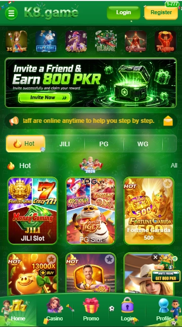 K8 Game Login