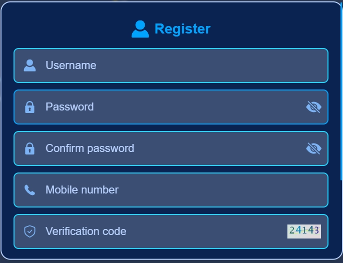 odk786 Game Register