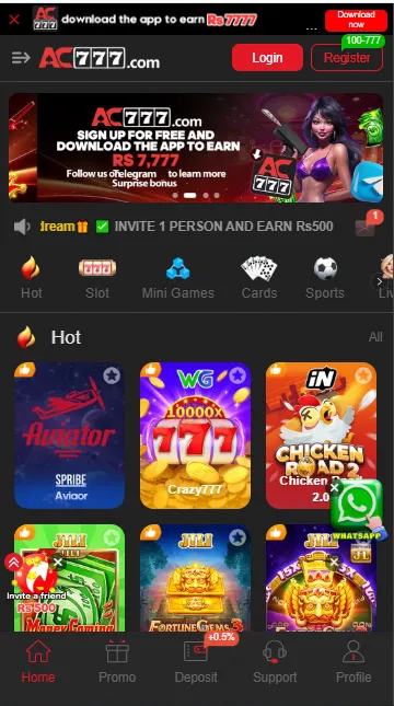 AC777 Game Download
